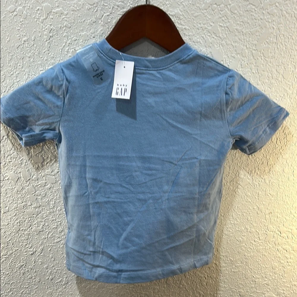 GAP Kids Blue Graphic T-Shirt size Available 3&4 NWT